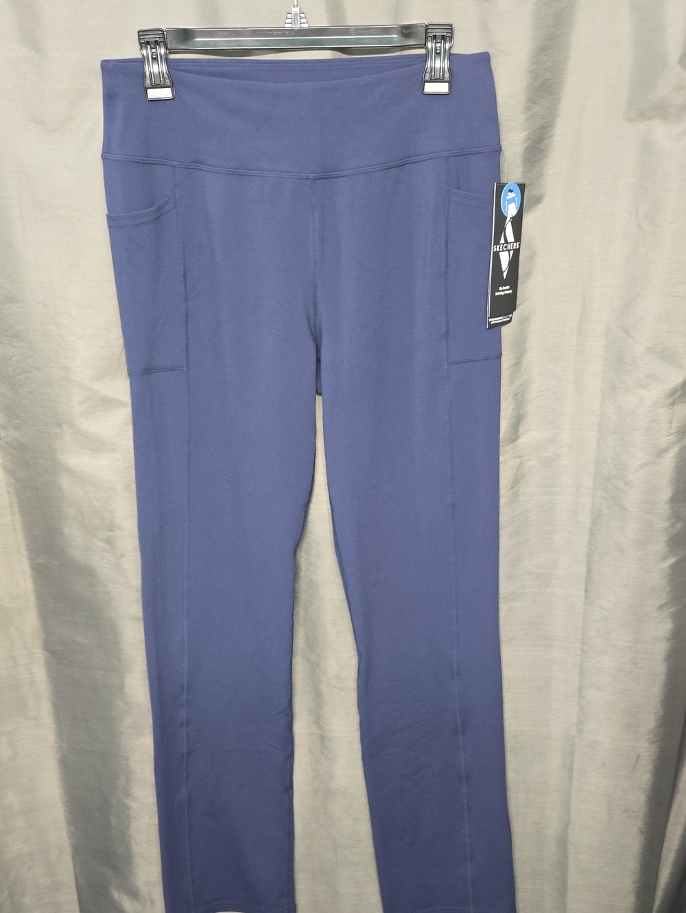 Skechers Women's Blue Straight-Leg Active Pants